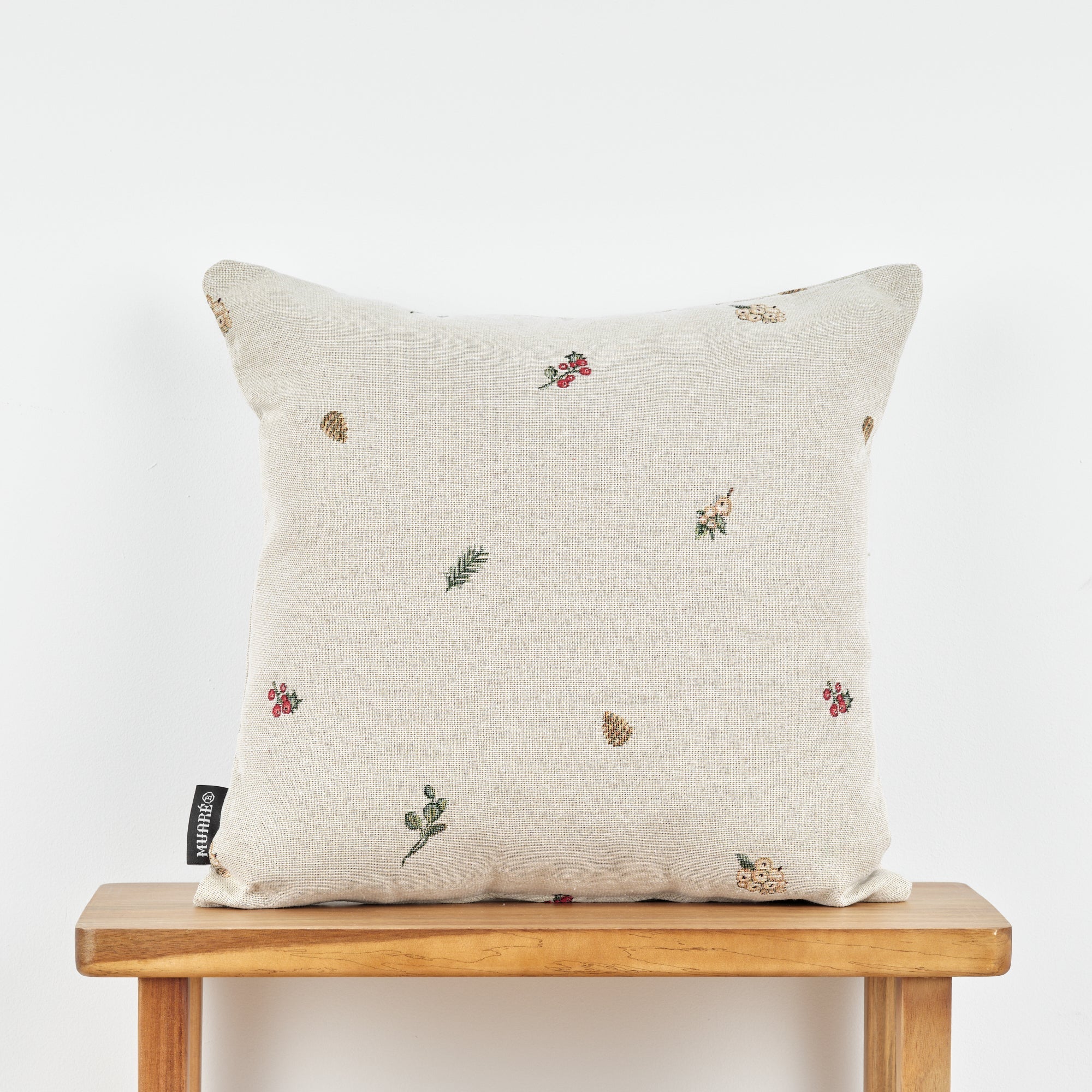 Funda de cojín jacquard 45x45 cm 33713B