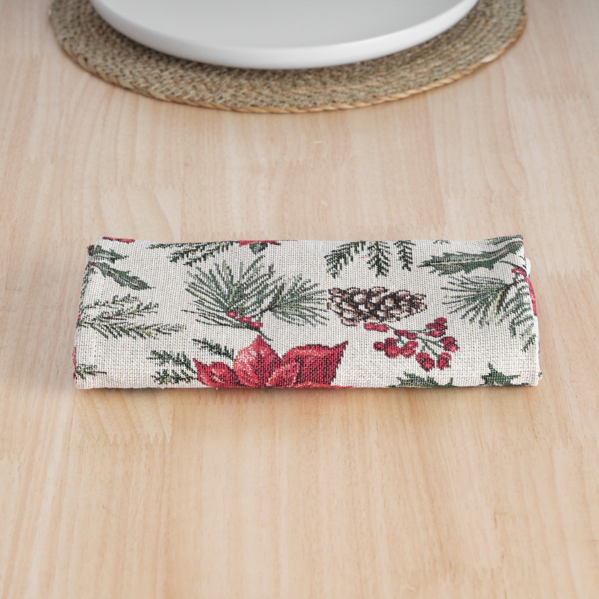 Pack de 2 unidades servilleta jacquard 33720 45x45 cm