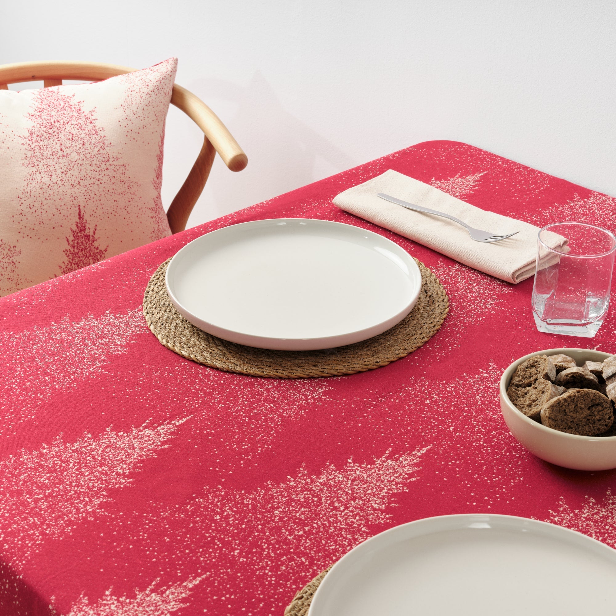 Mantel antimanchas reversible jacquard 33740