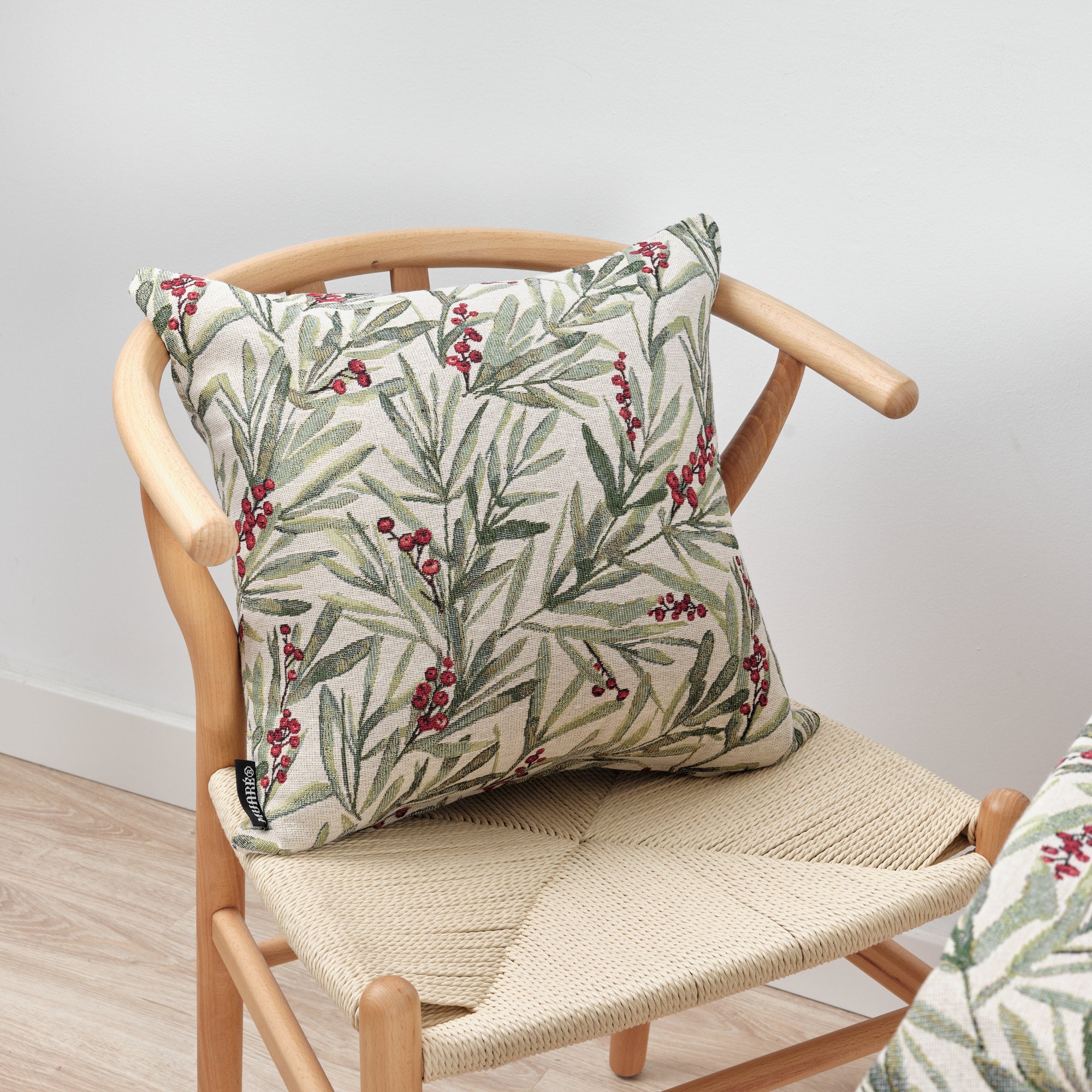Funda de cojín jacquard 45x45 cm 33721