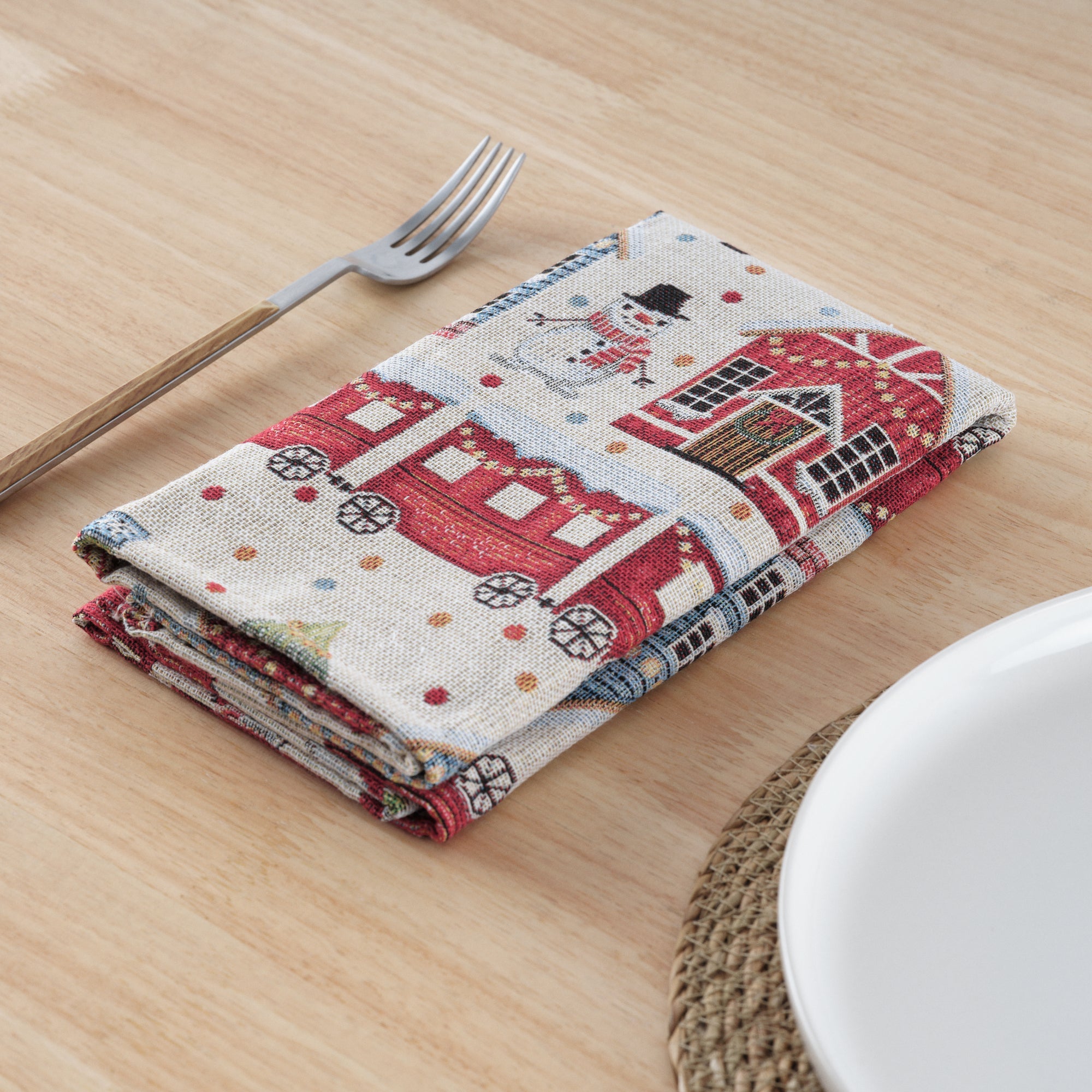 Pack de 2 unidades servilleta jacquard 33761B 45x45 cm
