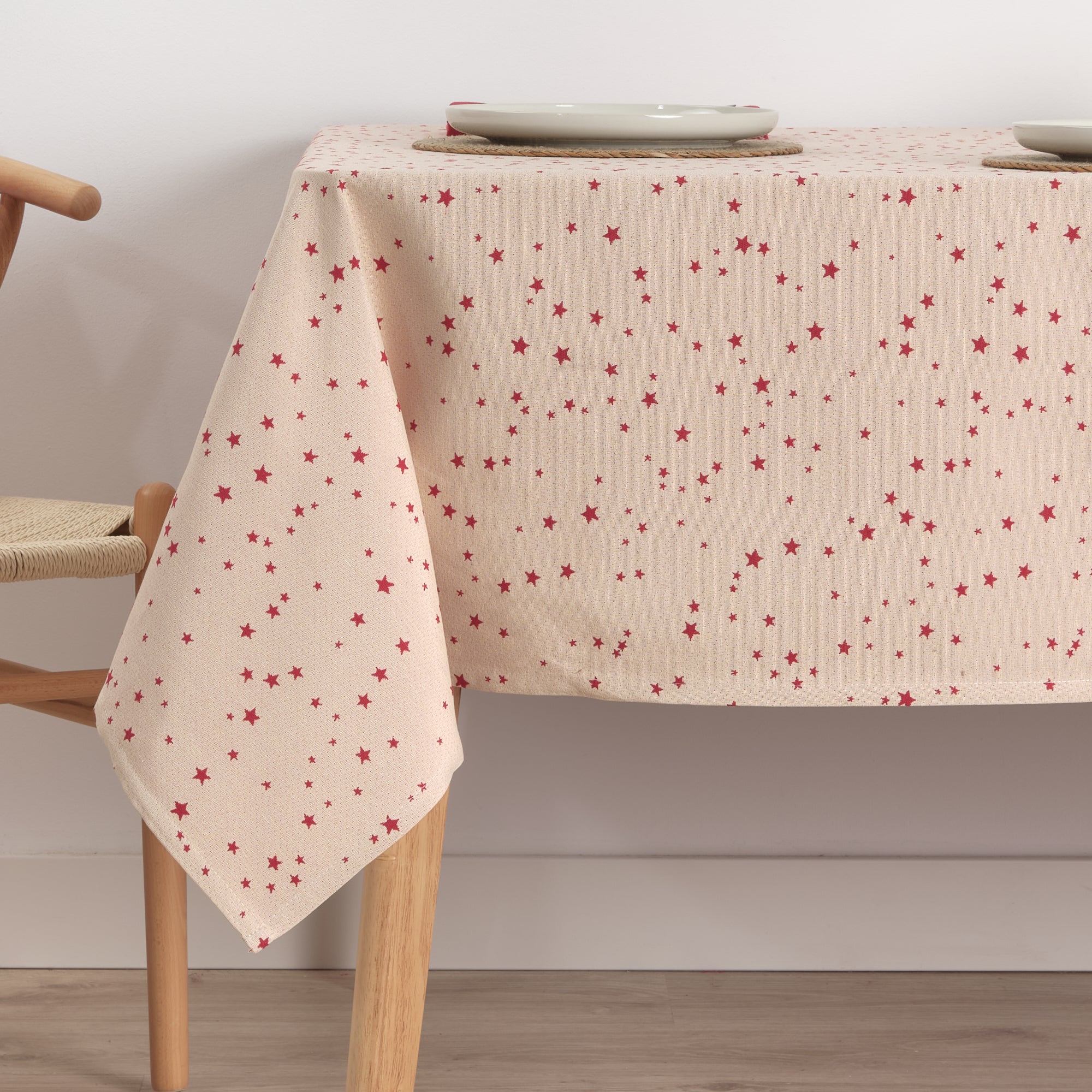 Mantel antimanchas reversible jacquard 33741