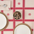 Mantel antimanchas reversible jacquard 33742E