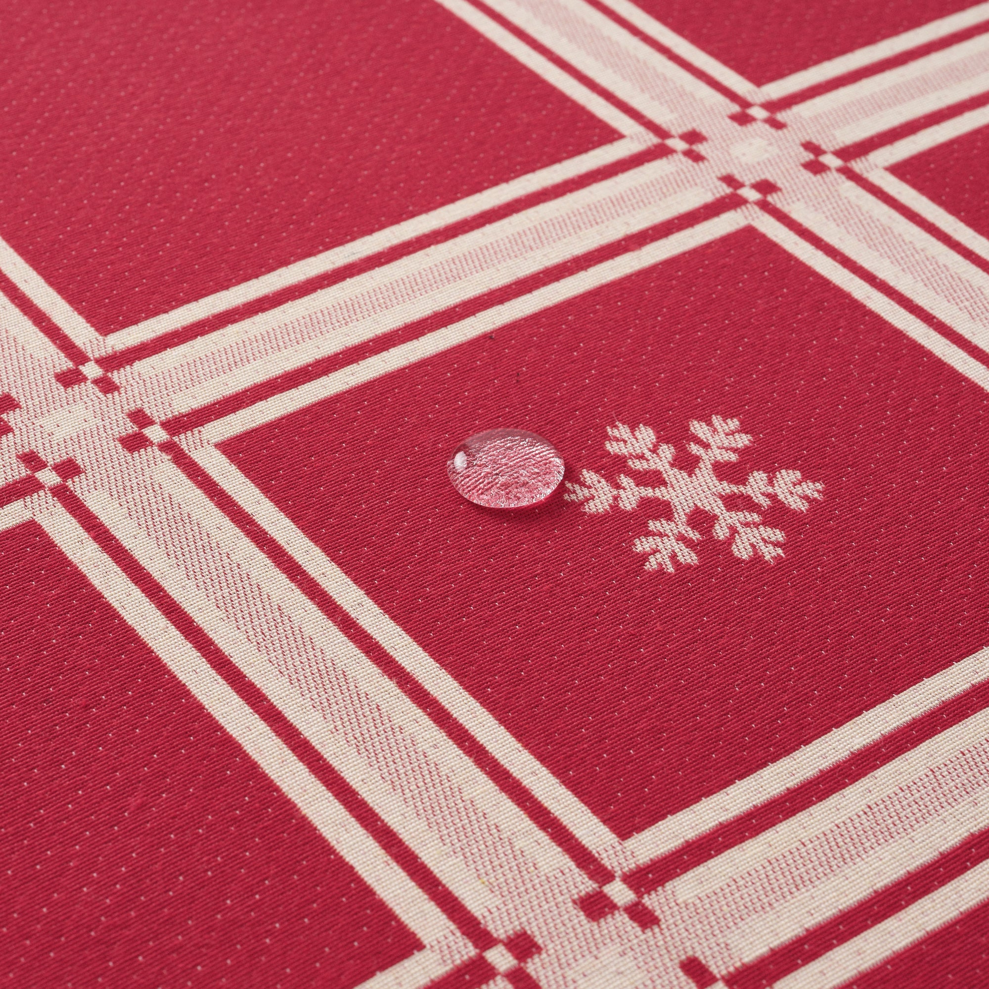 Mantel antimanchas reversible jacquard 33742E