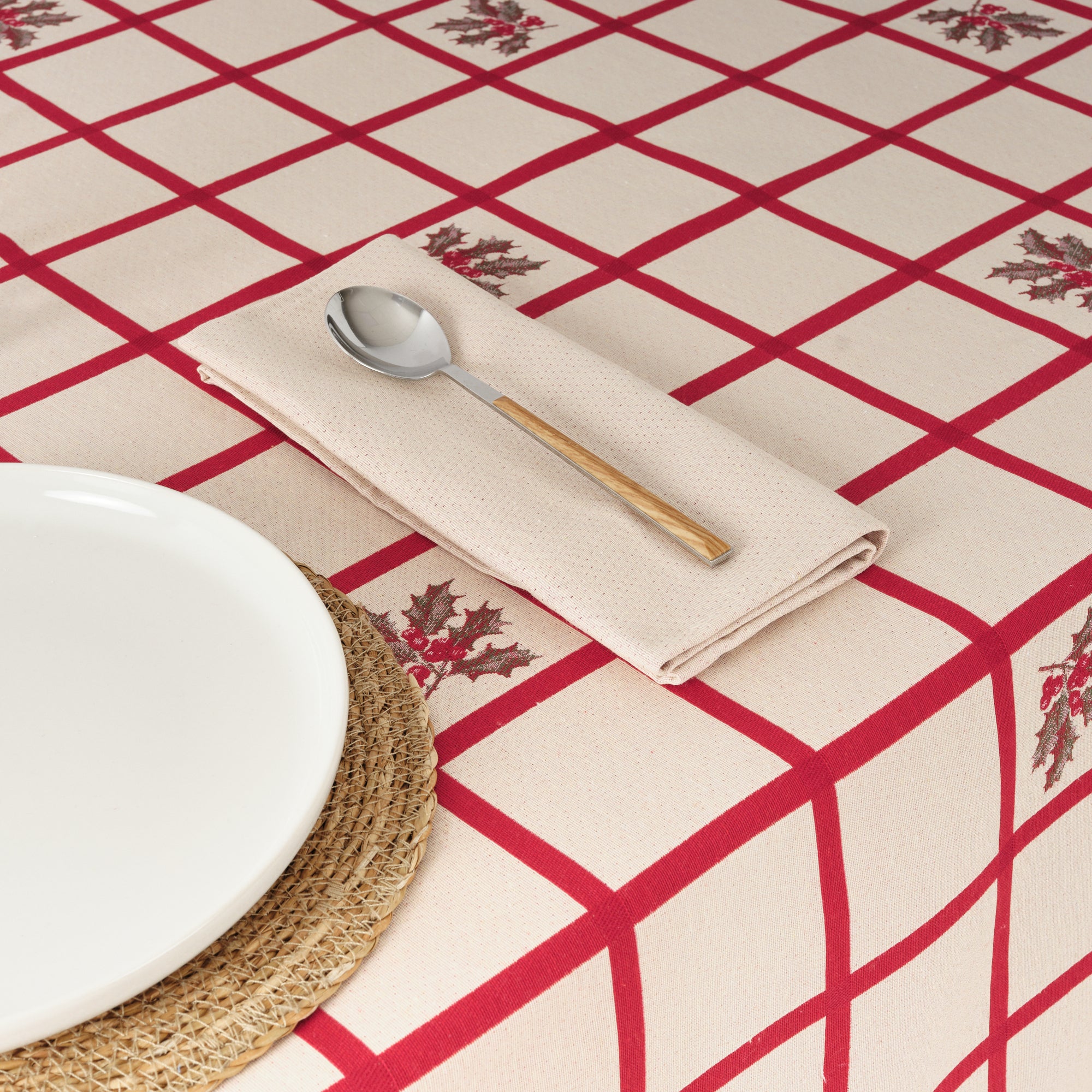 Mantel antimanchas jacquard 33744B