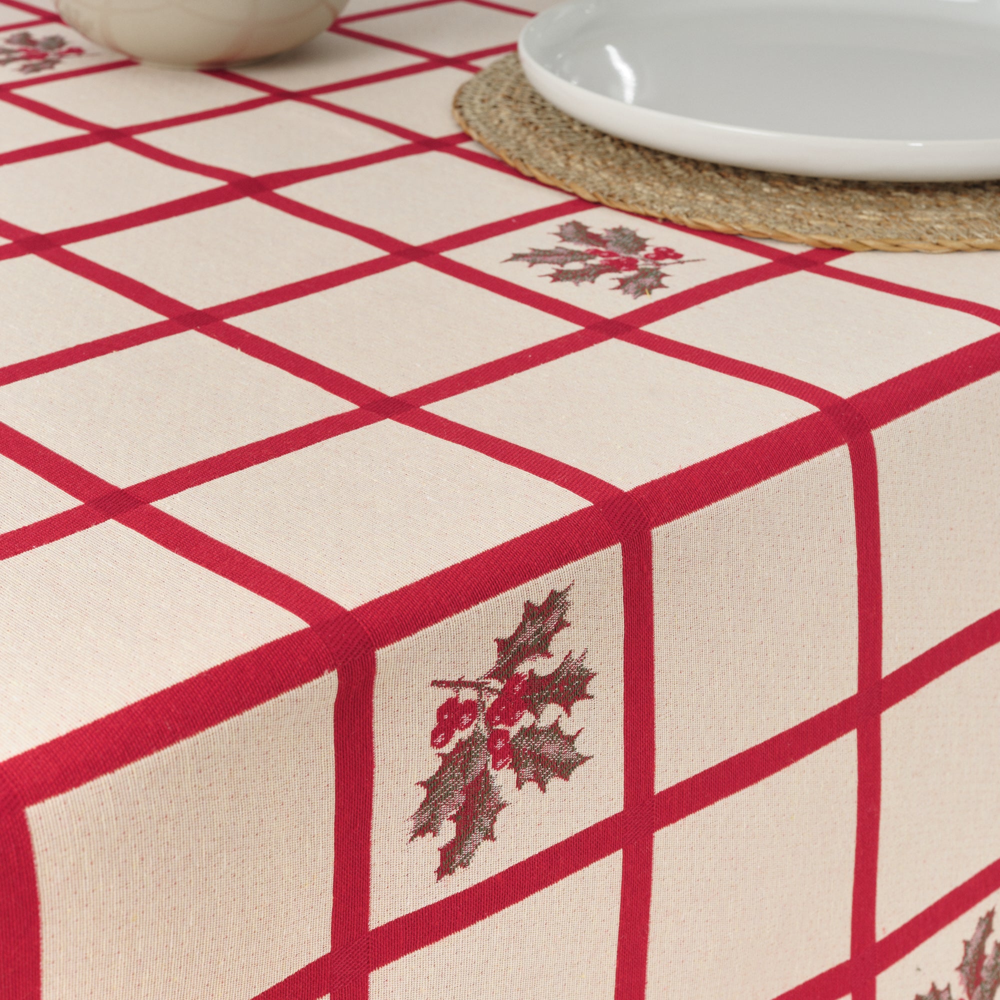 Mantel antimanchas jacquard 33744B