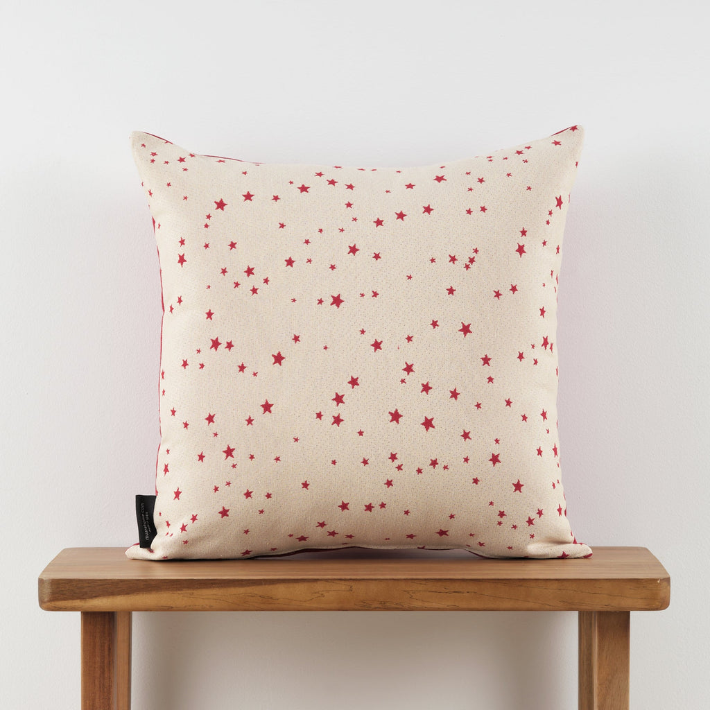 Funda de cojín jacquard reversible 45x45 cm 33741