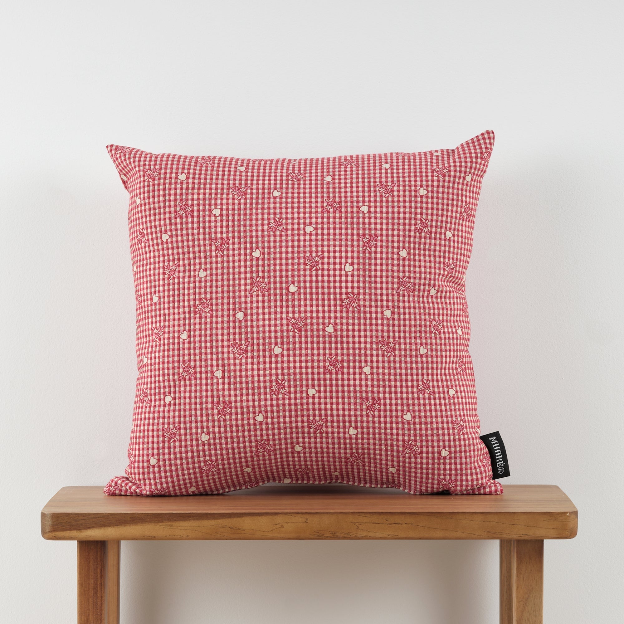 Funda de cojín jacquard reversible 45x45 cm 33785