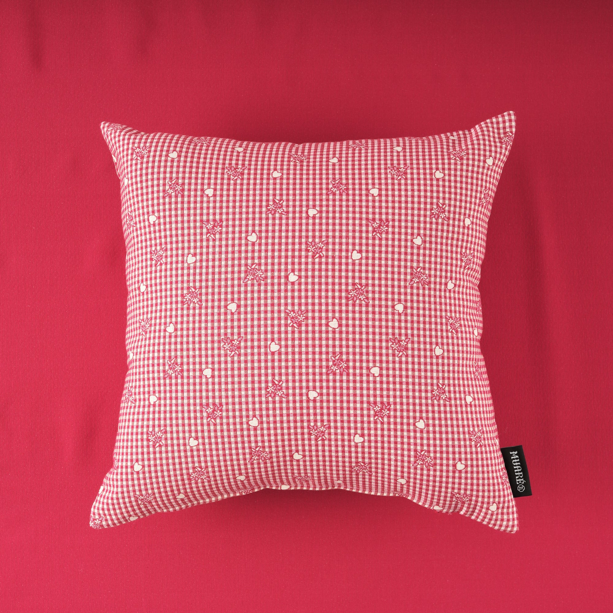 Funda de cojín jacquard reversible 45x45 cm 33785