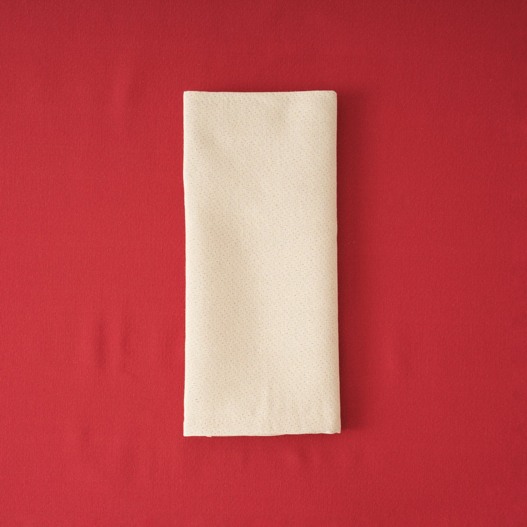 Pack de 2 unidades servilleta jacquard reversible LISO ROJO 45x45 cm
