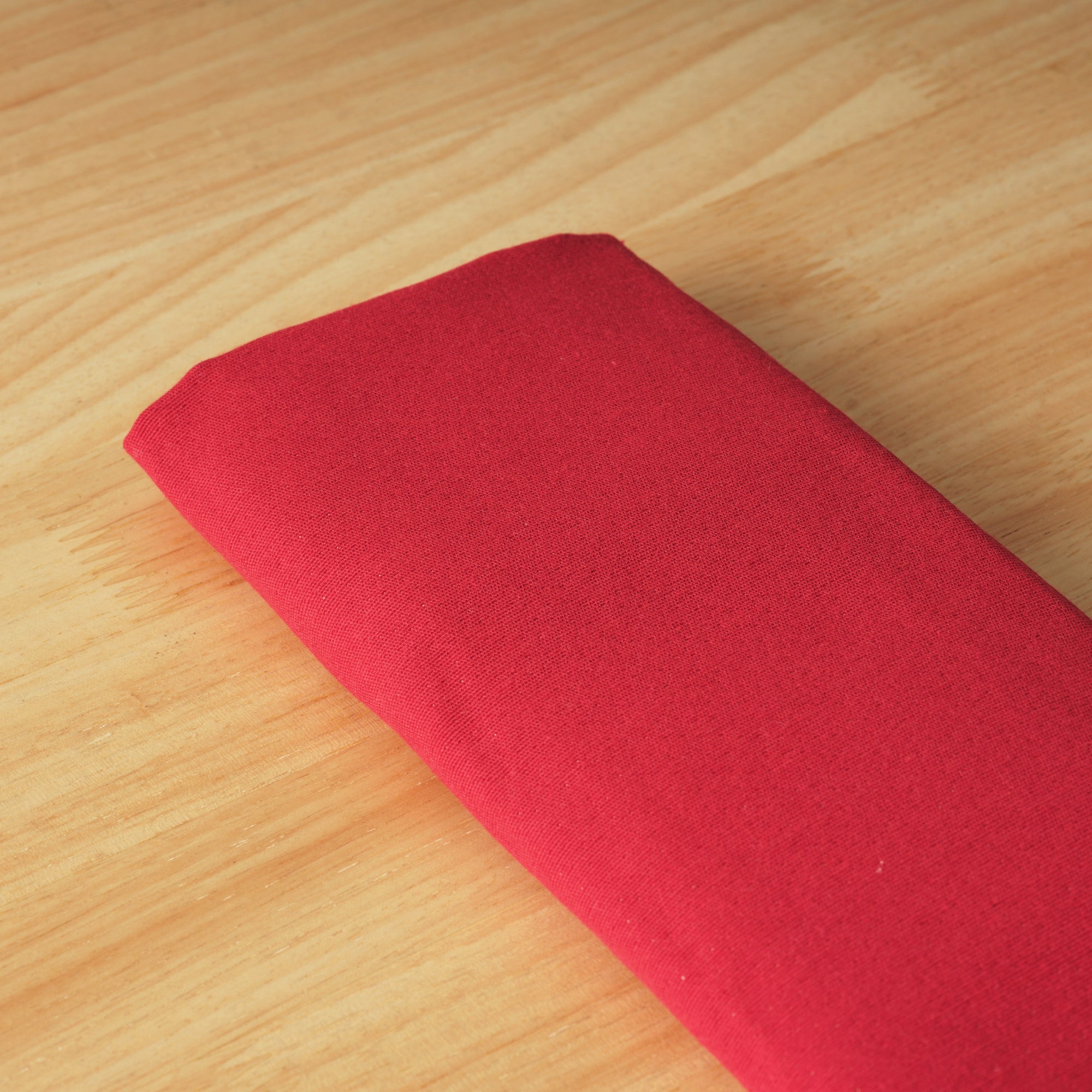 Pack de 2 unidades servilleta jacquard reversible LISO ROJO 45x45 cm