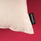 Funda de cojín jacquard reversible 45x45 cm LISO ROJO