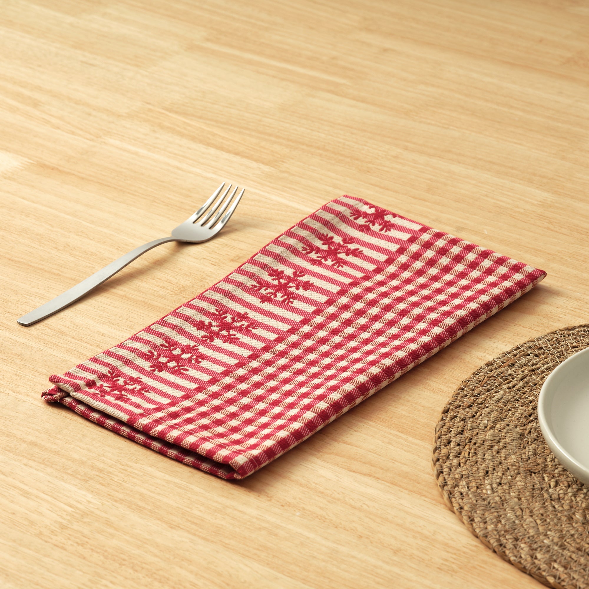 Pack de 2 unidades servilleta jacquard reversible 33739B 30x40 cm