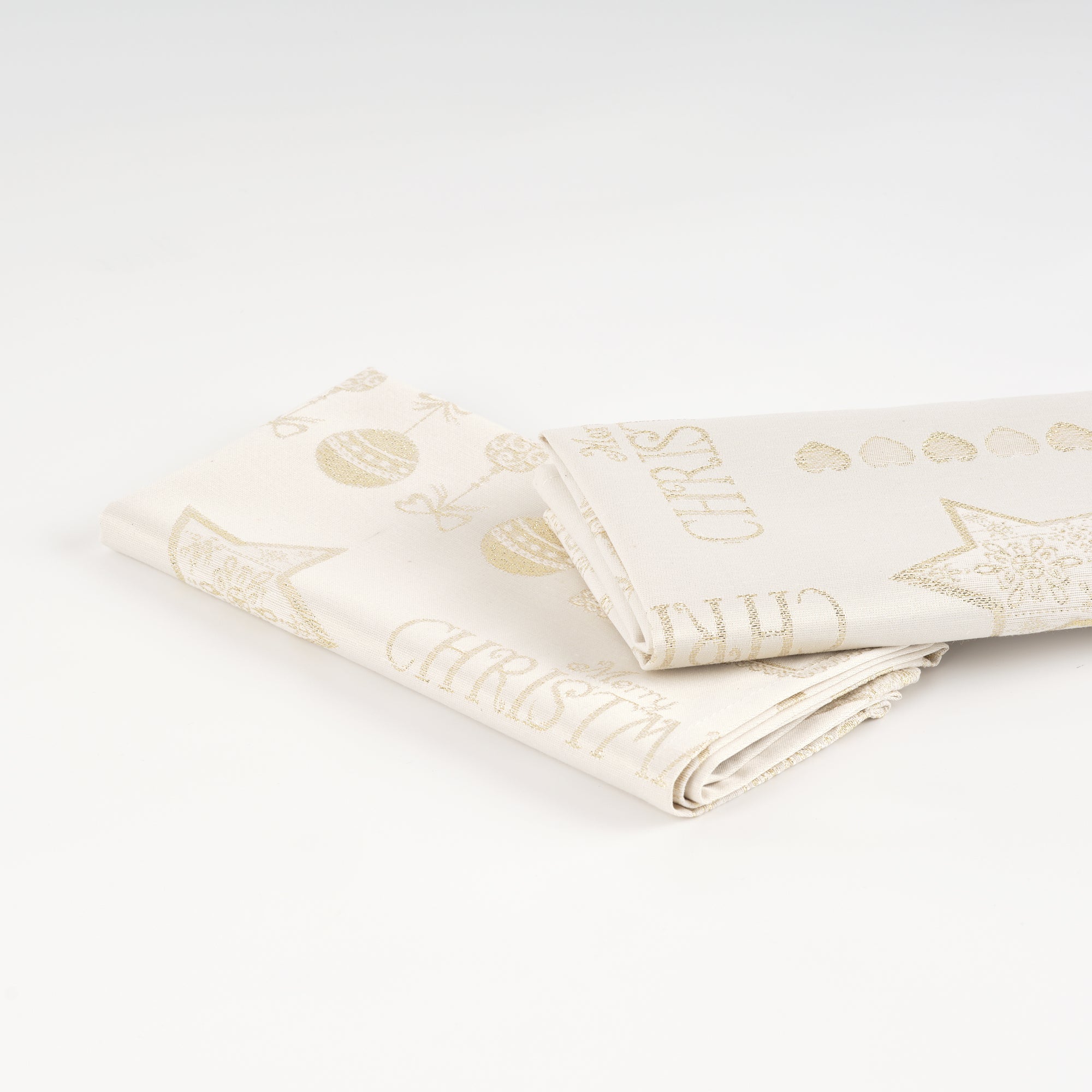 Pack de 2 unidades servilleta jacquard hilo dorado PSC4732A 45x45 cm