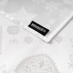 Camino de mesa jacquard hilo plateado PSC4732A 45x140 cm