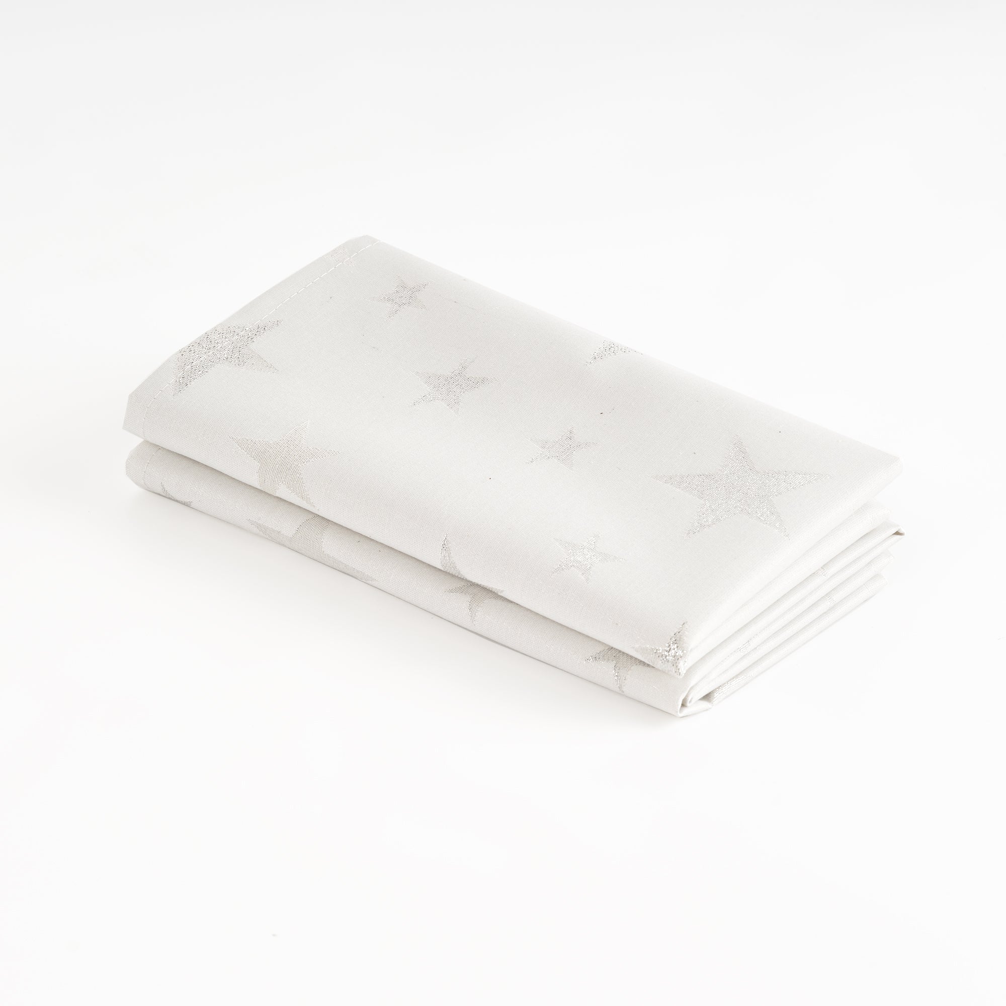 Pack de 2 unidades servilleta jacquard hilo plateado PSC4736A 45x45 cm