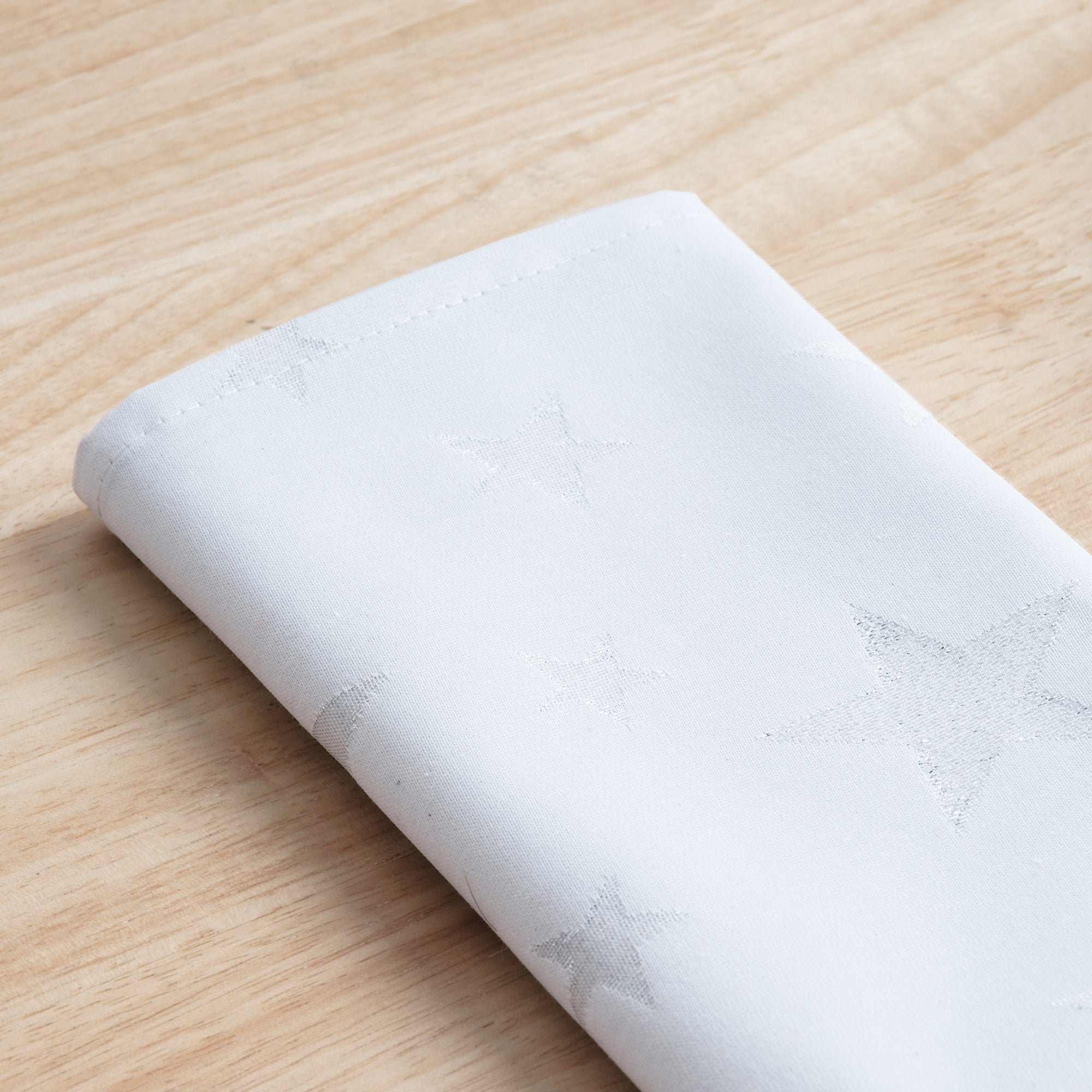 Pack de 2 unidades servilleta jacquard hilo plateado PSC4736A 45x45 cm