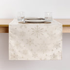 Camino de mesa jacquard hilo dorado PSC4821 45x140 cm