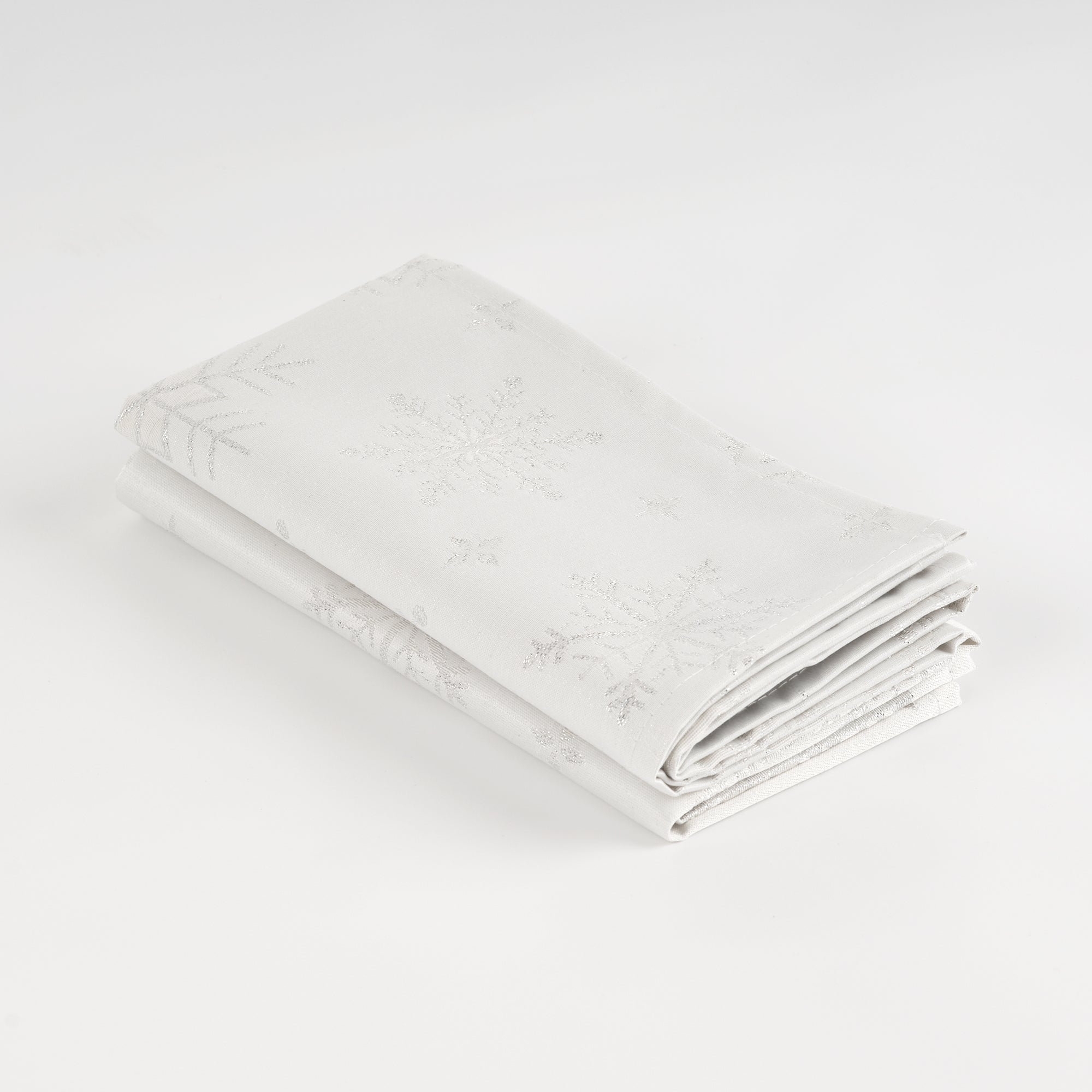 Pack de 2 unidades servilleta jacquard hilo plateado PSC4821 45x45 cm