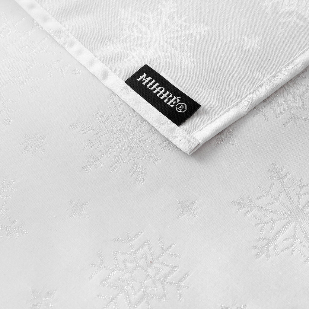 Camino de mesa jacquard hilo plateado PSC4821 45x140 cm