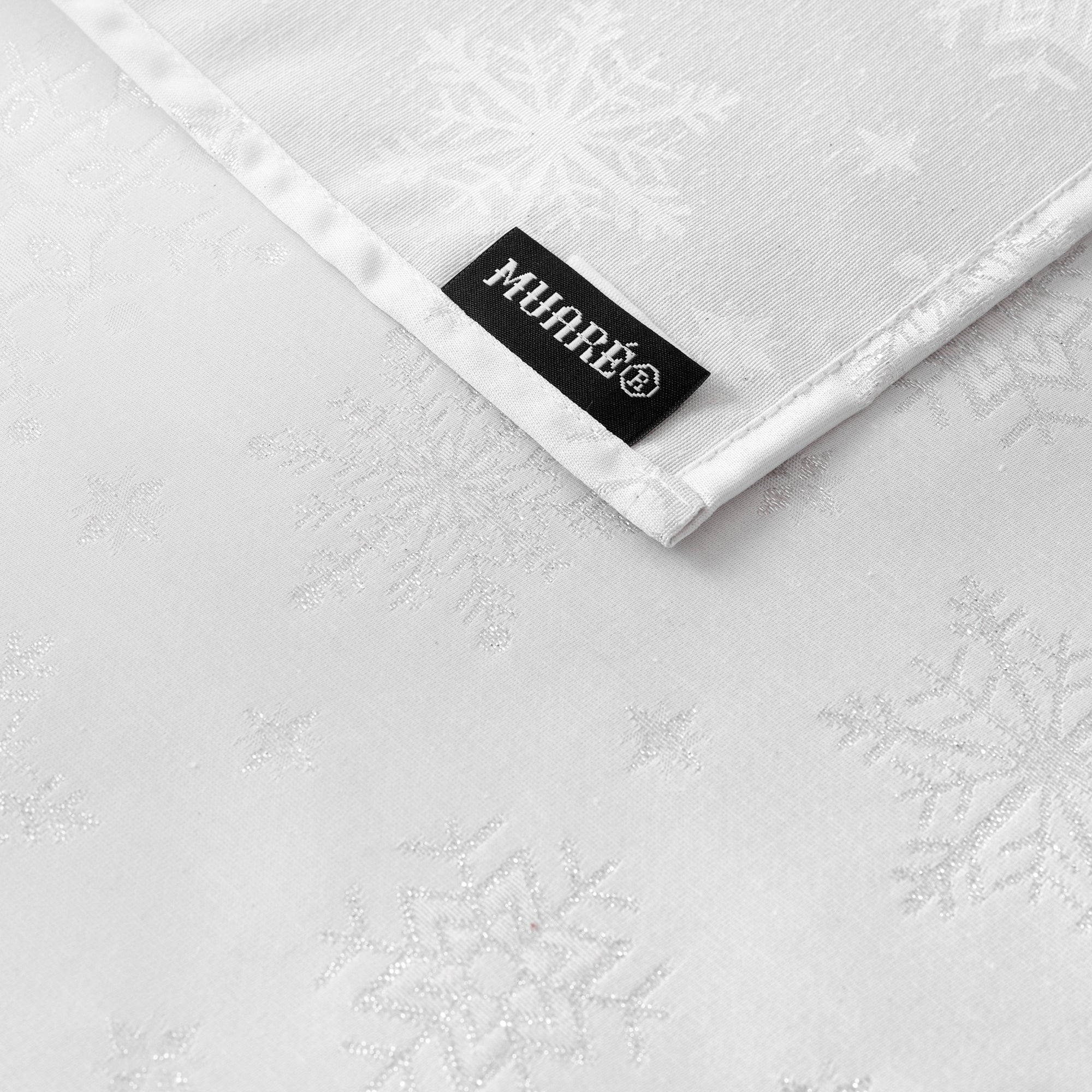 Camino de mesa jacquard hilo plateado PSC4821 45x140 cm