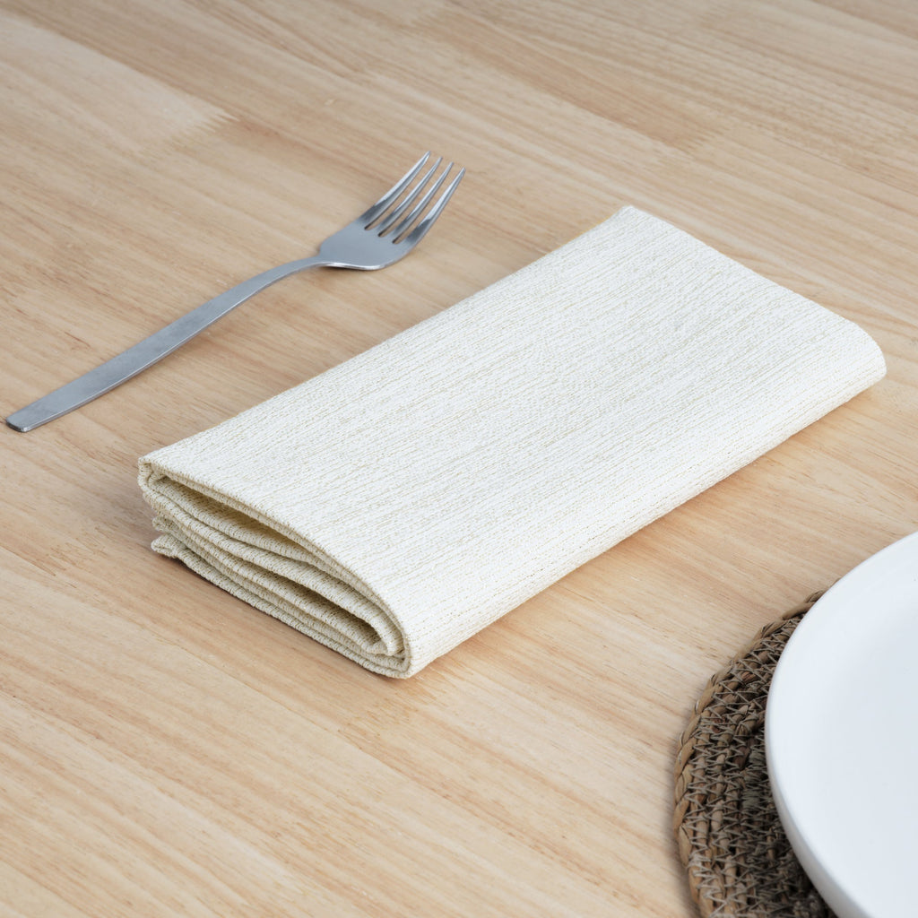 Pack de 2 unidades servilleta jacquard hilo dorado R17948 45x45 cm