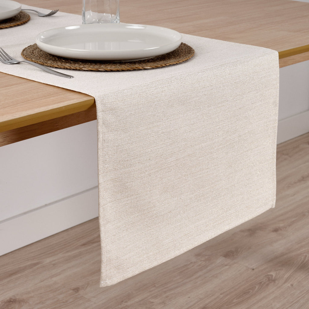 Camino de mesa jacquard hilo dorado R17948 45x140 cm