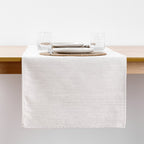 Camino de mesa jacquard hilo plateado R17948 45x140 cm