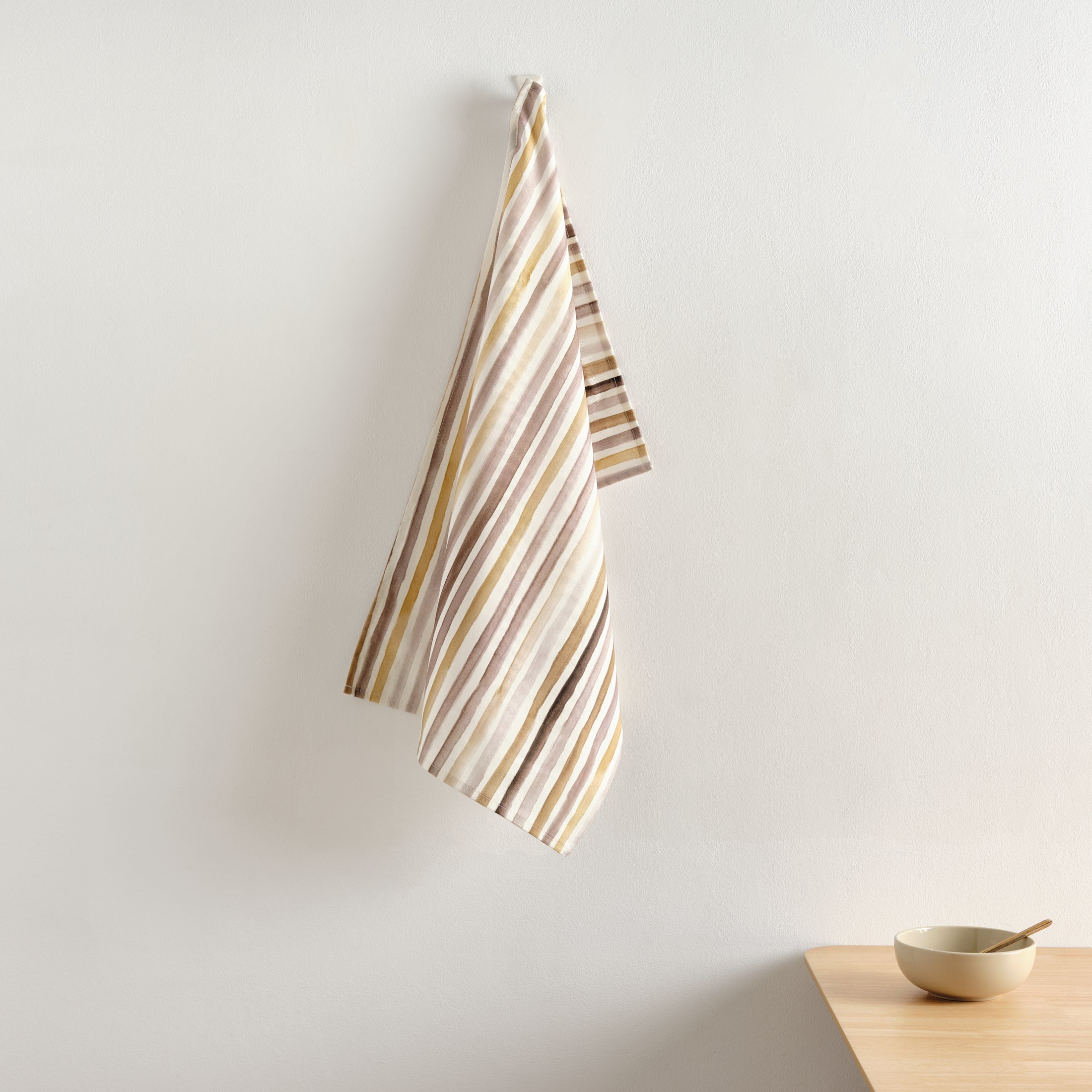 Paño de cocina Naiara Marrón 45x70 cm