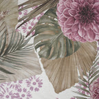 Mantel de tela Dahlias