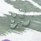 Mantel redondo resinado antimanchas Tevy 924 6 Morado