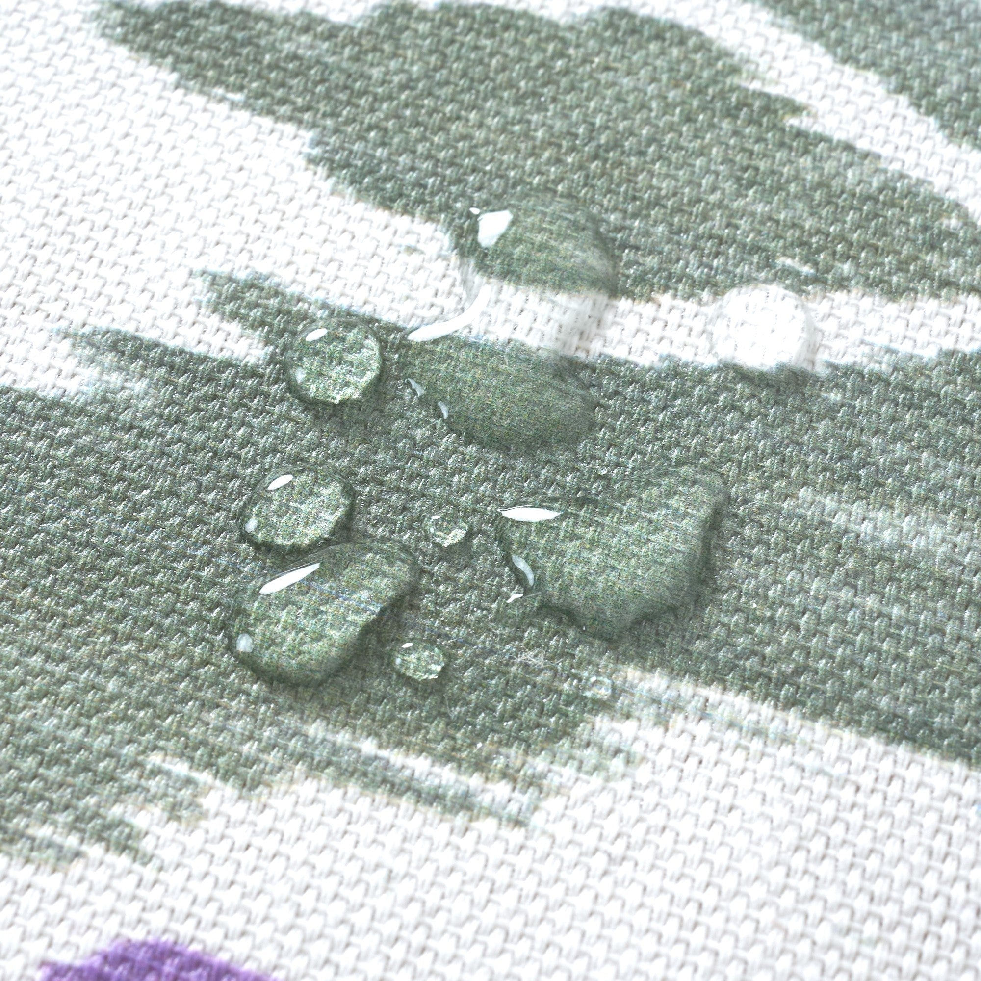 Mantel redondo resinado antimanchas Tevy 924 6 Morado