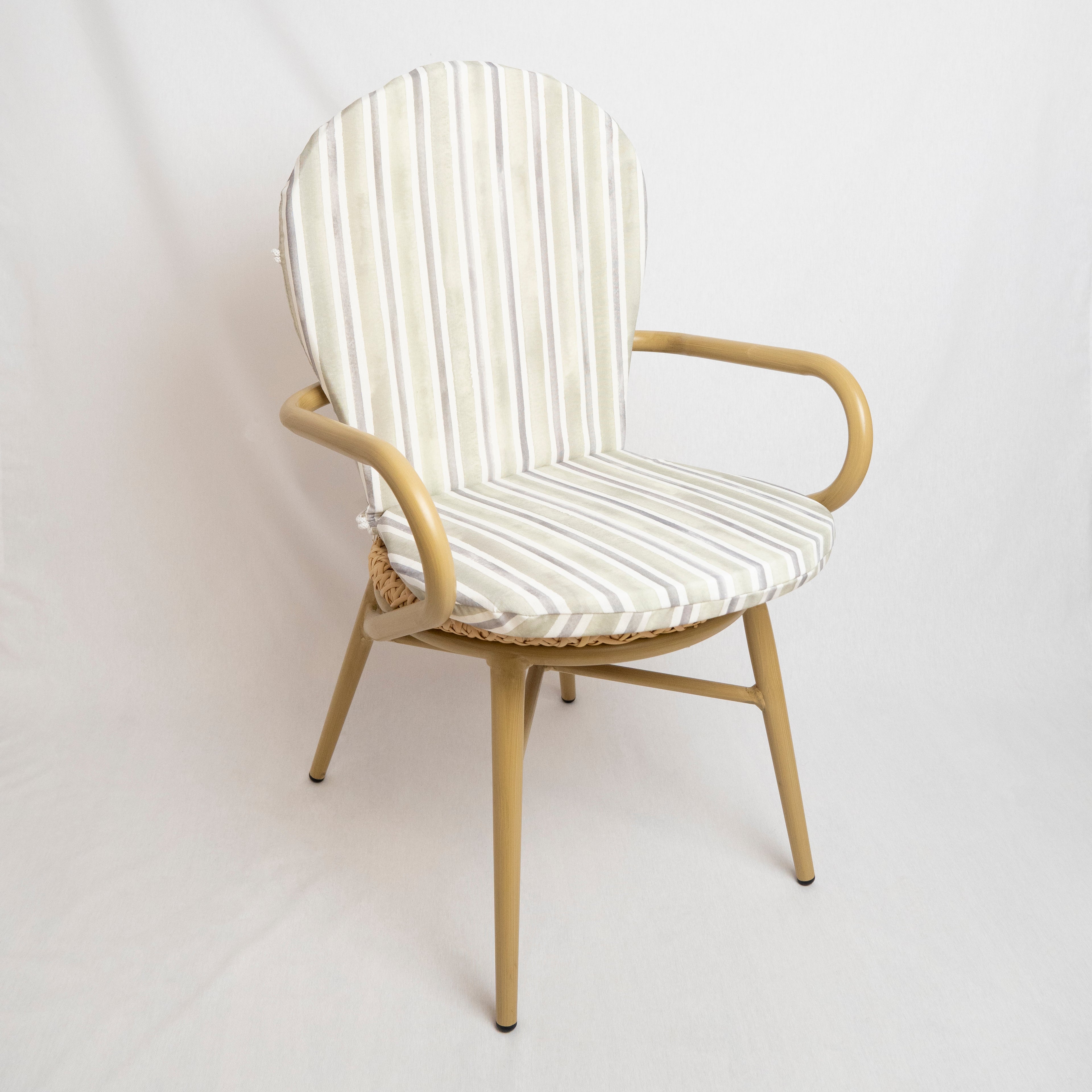 Cojín para silla de exterior Kan 125 2 Desert Sage Coord 100 48x90x5 cm