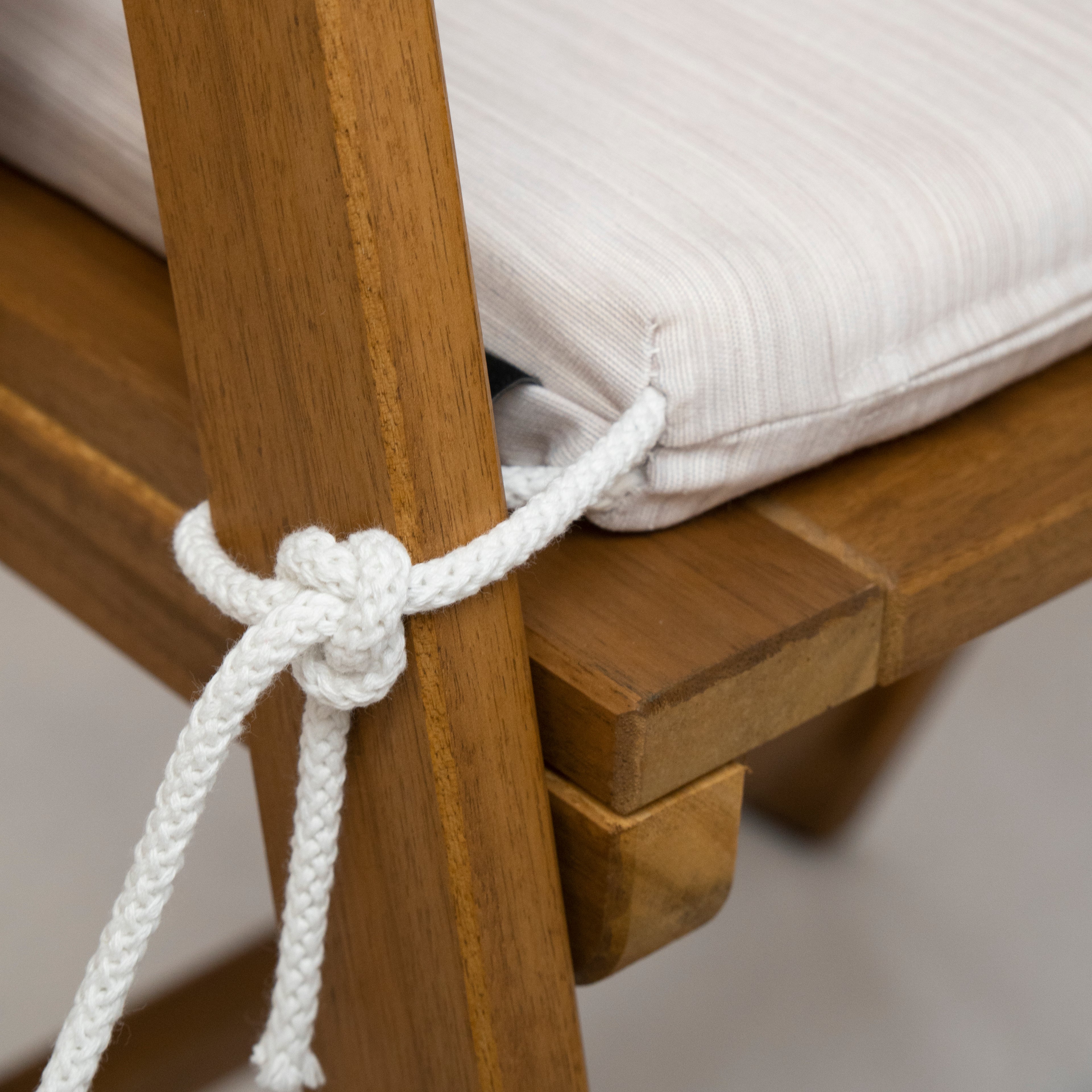 Cojín para asiento acolchado Lesa 125 Beige 40x40x5 cm
