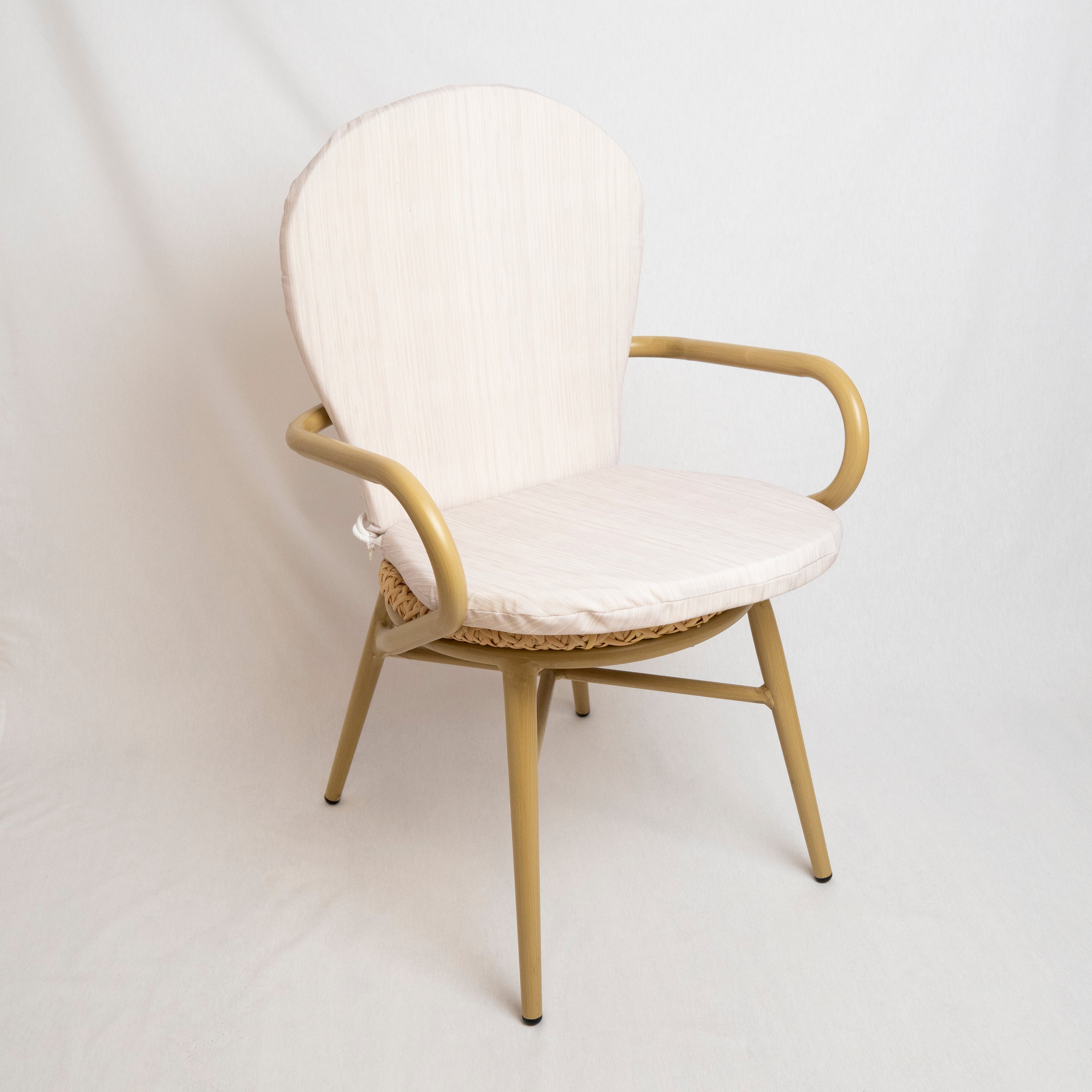 Cojín para silla de exterior Lesa 125 Beige 48x90x5 cm
