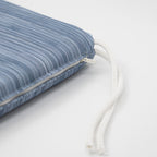 Cojín para asiento acolchado Lesa 125 Steel Blue 40x40x5 cm