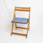 Cojín para asiento acolchado Lesa 125 Steel Blue 40x40x5 cm