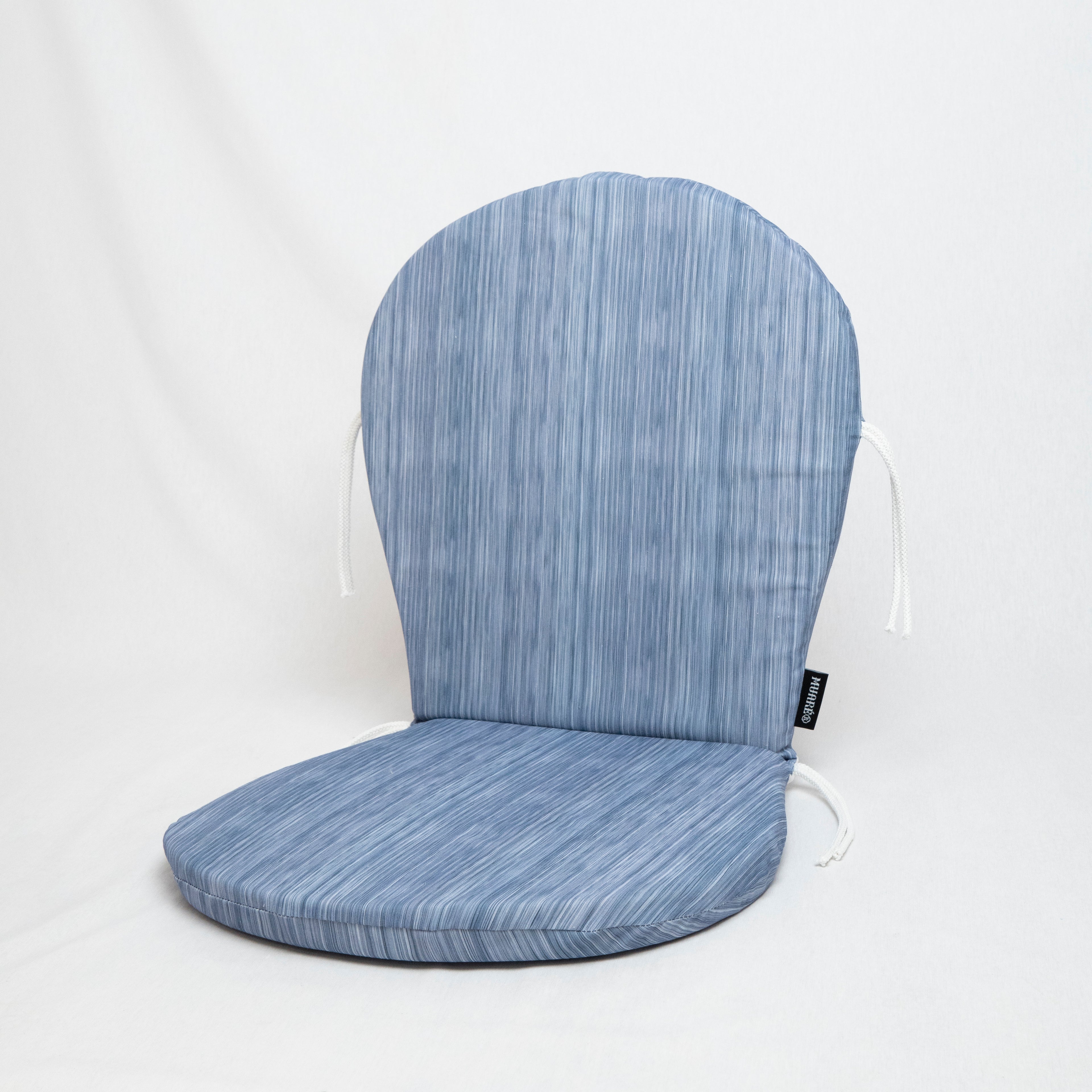 Cojín para silla de exterior Lesa 125 Steel Blue 48x90x5 cm