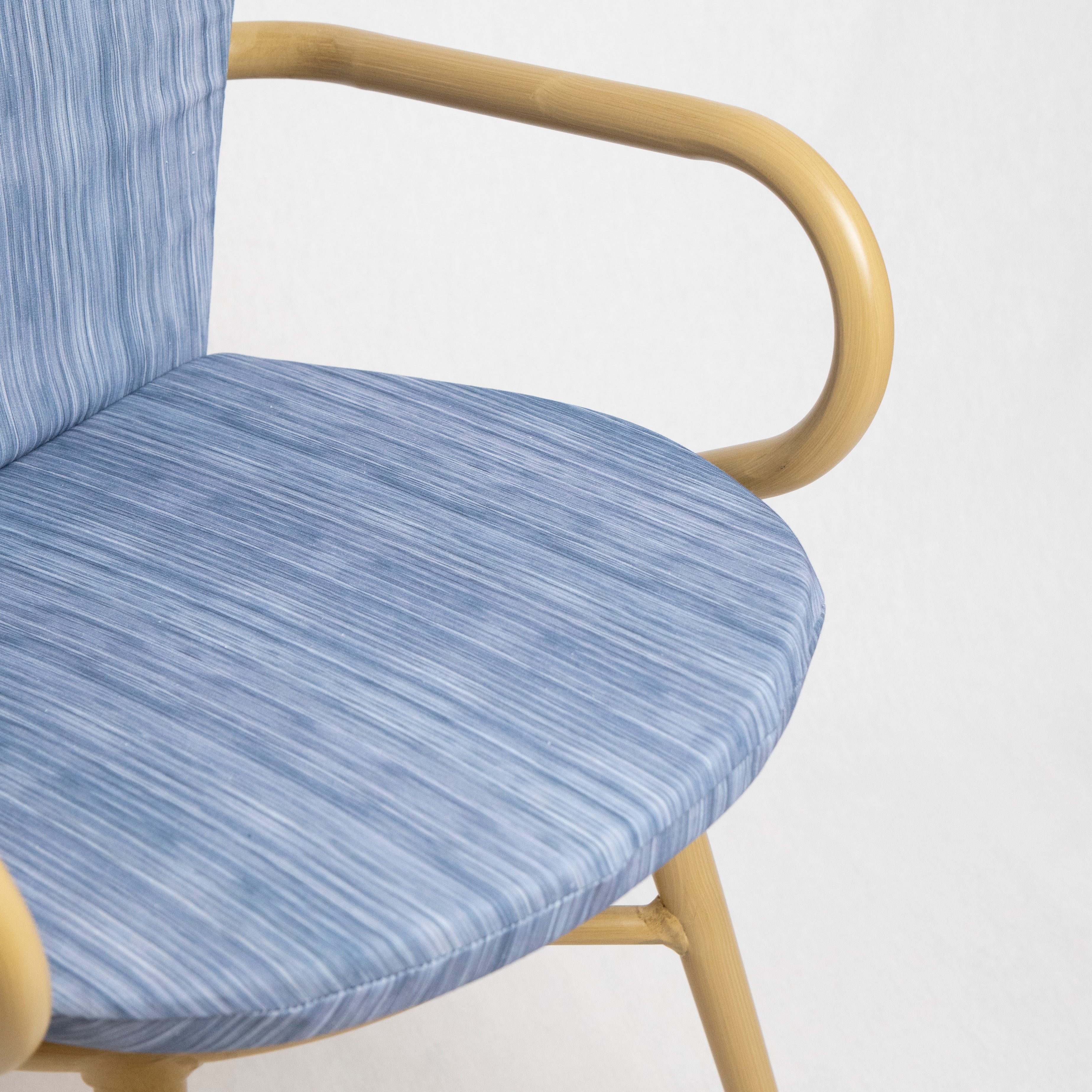 Cojín para silla de exterior Lesa 125 Steel Blue 48x90x5 cm