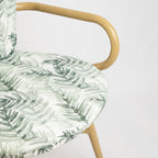 Cojín para silla de exterior Nalin 2 48x90x5 cm