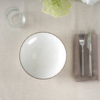 PLATO HONDO BORDE COLOR 21 CM PACK 6 UD.