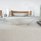 PLATO HONDO BORDE COLOR 21 CM PACK 6 UD.