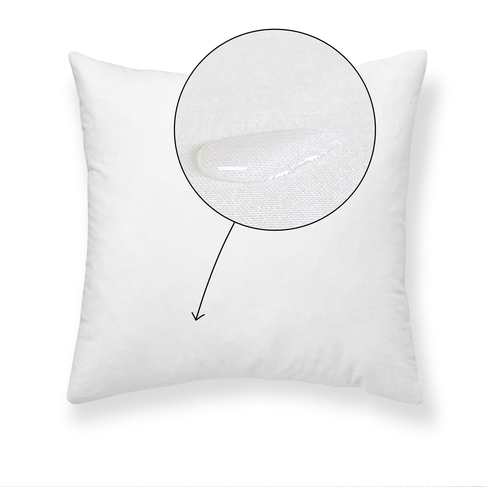 Cojín resinado con relleno 0120-42 50x50 cm