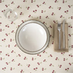 Mantel jacquard antimanchas Cerezas Grandes