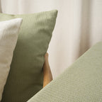 Mantel jacquard antimanchas Espiga Green Wet
