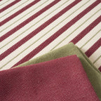 Mantel jacquard antimanchas Raya Granate