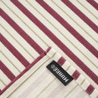 Mantel jacquard antimanchas Raya Granate