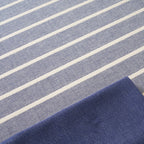 Mantel jacquard antimanchas Rayas Azulon Fc