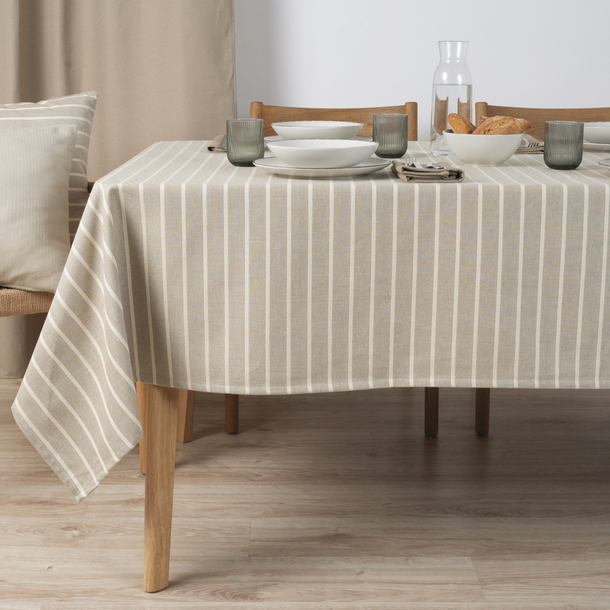 Mantel jacquard antimanchas Rayas Tacabo Fc