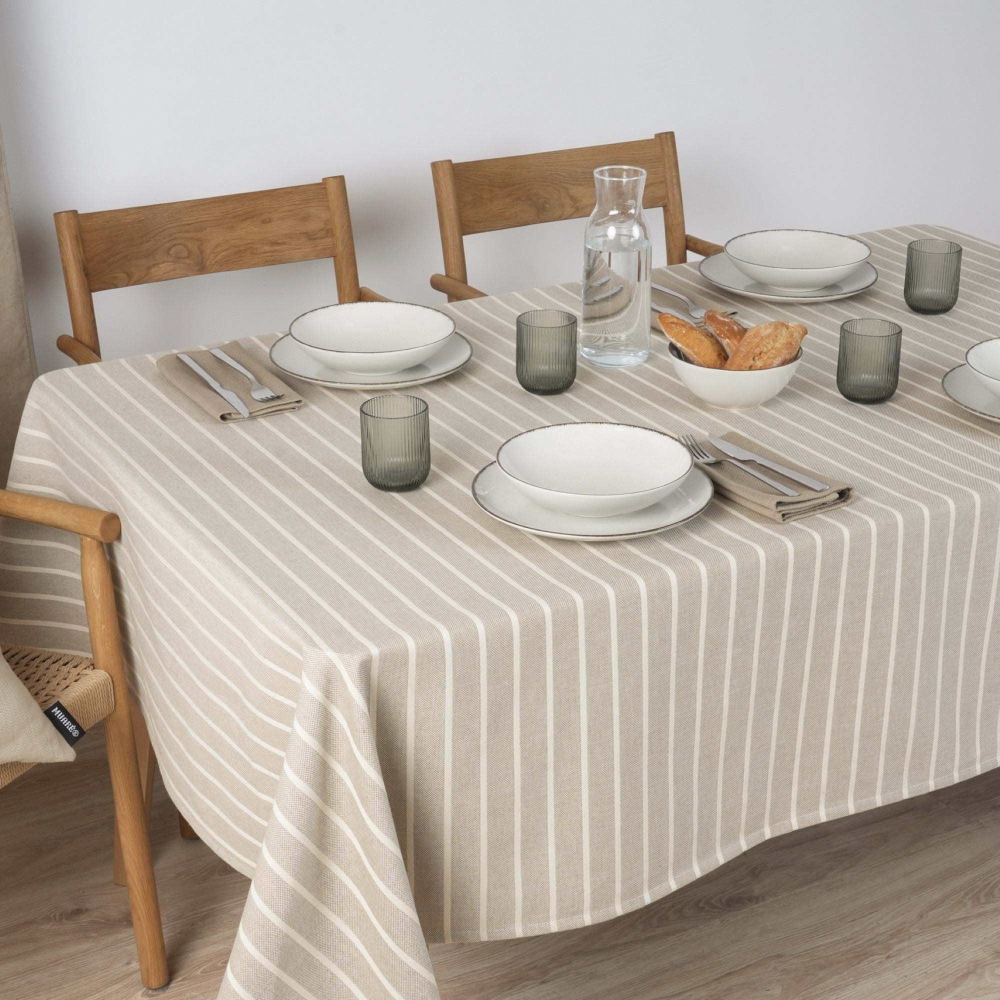 Mantel jacquard antimanchas Rayas Tacabo Fc